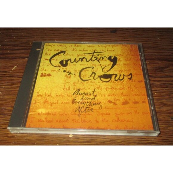 Counting Crows- August and Everything After on cd (Geffen Records Canada, 1993) - Picture 1 of 3